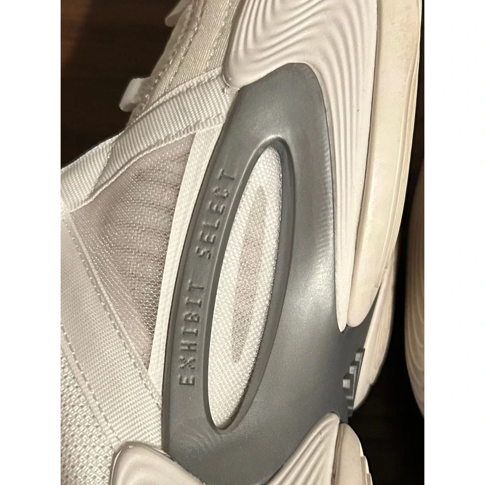 Adidas Exhibit Select Mid Basketball Womens White Sneakers Athletic Shoes Size 9